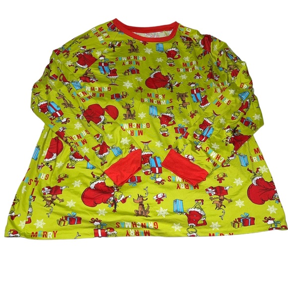 Dr. Seuss Tops Plus Size Grinch By Dr Suess Christmas Top Poshmark